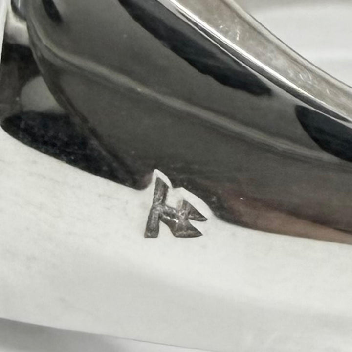 Excellent TOM WOOD Ring ring Cushion Blue Hawk Eye Silver SV925 mens 58
