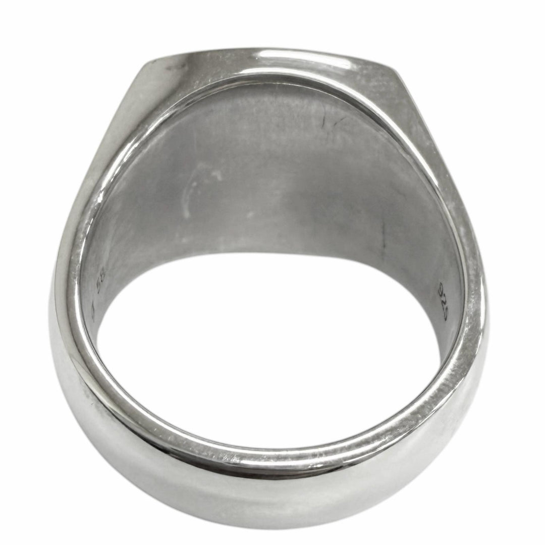 Excellent TOM WOOD Ring ring Cushion Blue Hawk Eye Silver SV925 mens 58
