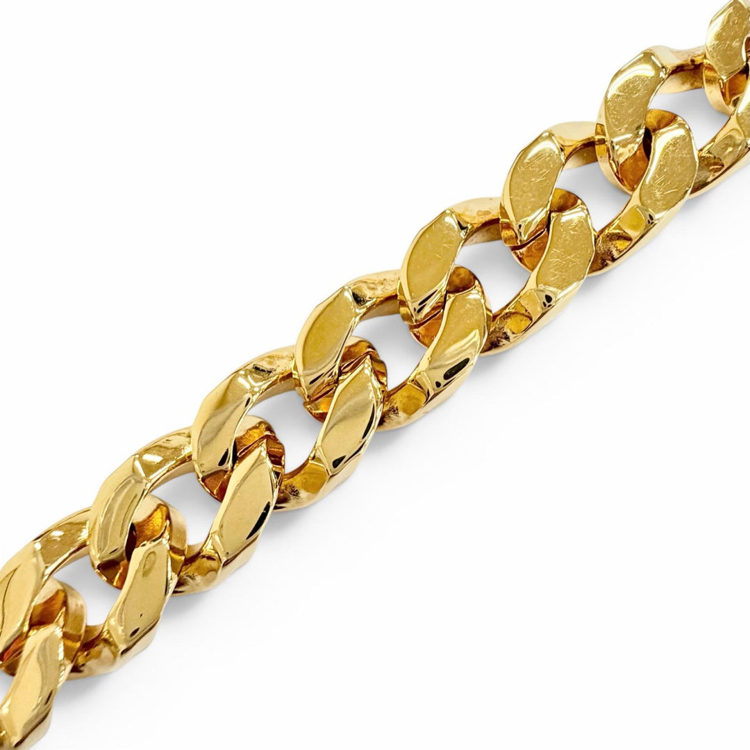 Great GUCCI choker Blondie Chain Necklace Interlocking G gold Women 774555