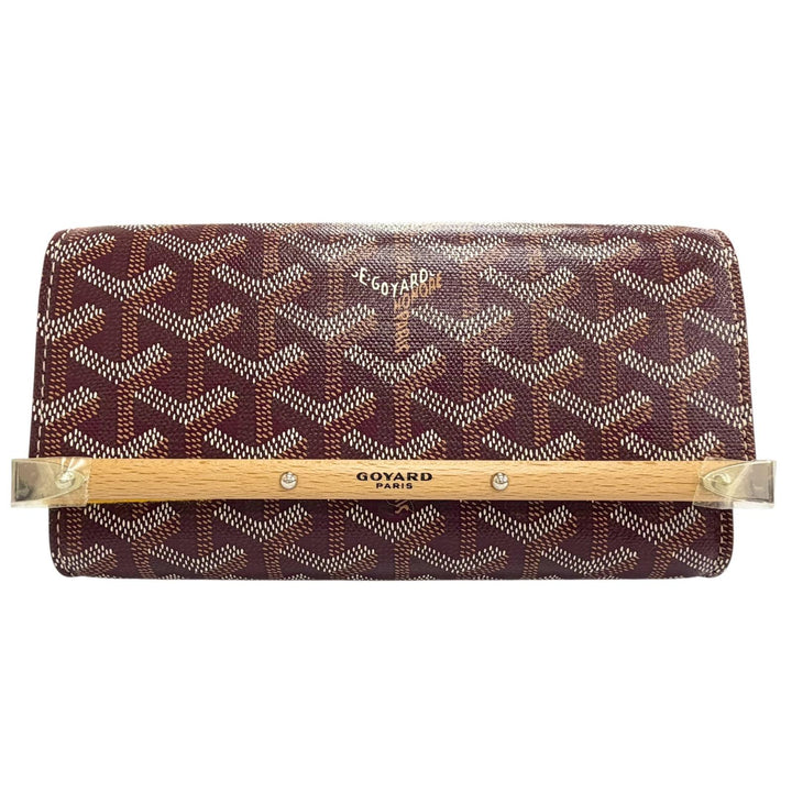 Pristine GOYARD Pouch monte carlo mini case Burgundy MONTE2MINTY50CL50P