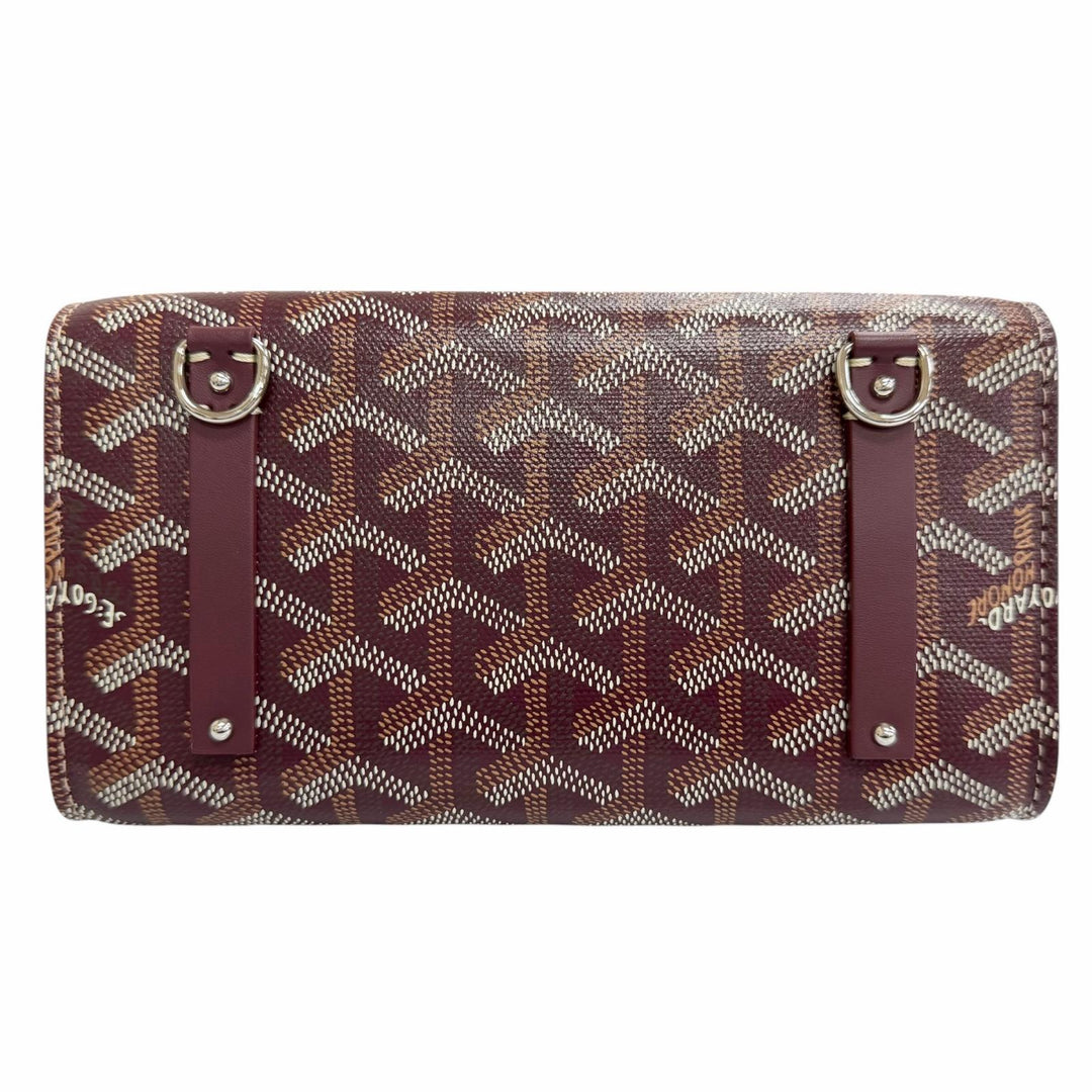 Pristine GOYARD Pouch monte carlo mini case Burgundy MONTE2MINTY50CL50P