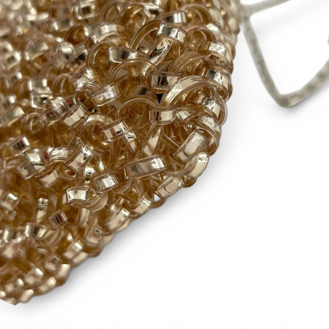 Excellent ANTEPRIMA Shoulder Bag Standard Miniatura 2-Way Chain Wire Bag gold