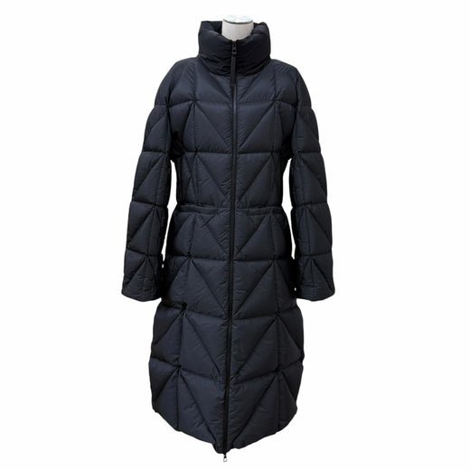 Great MONCLER down coat CERISE Logo patch, stand collar, zip-up jacket Nylon 4