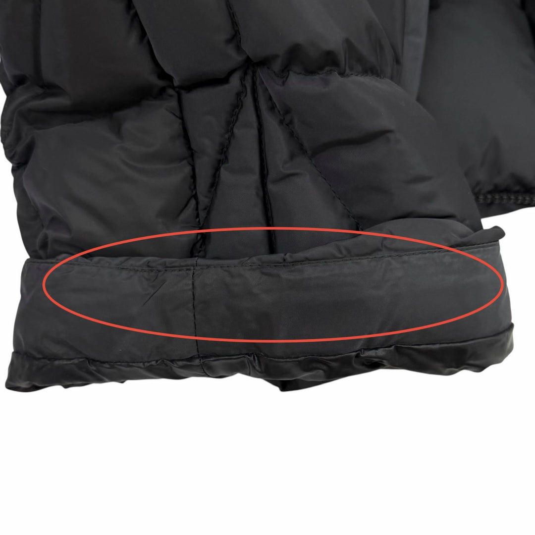 Great MONCLER down coat CERISE Logo patch, stand collar, zip-up jacket Nylon 4