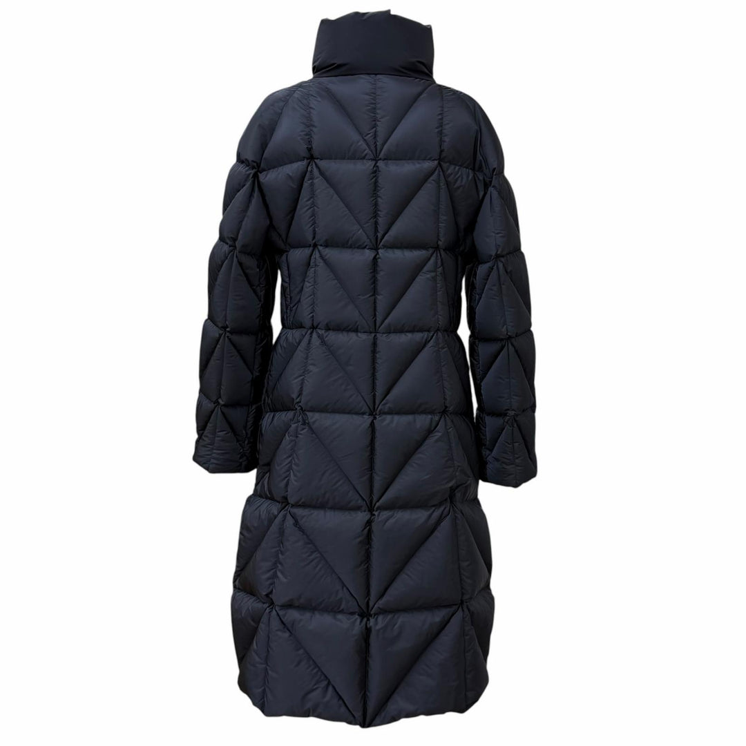 Great MONCLER down coat CERISE Logo patch, stand collar, zip-up jacket Nylon 4