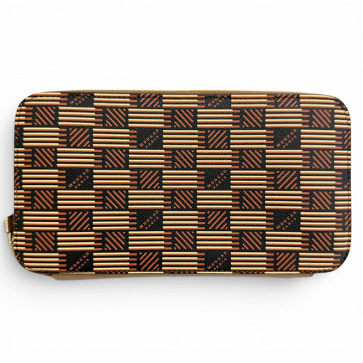Pristine MOREAU PARIS Purse Continental Zip Wallet Zip Around PZ1216IOVOSTECEI