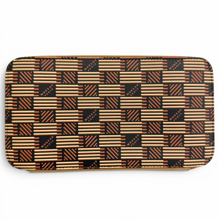 Pristine MOREAU PARIS Purse Continental Zip Wallet Zip Around PZ1216IOVOSTECEI