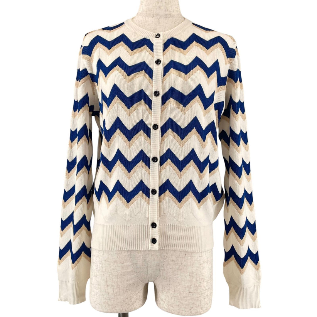 Excellent Missoni cardigan Zigzag Pattern Knit Multi wool DS2WM1F-BK020W