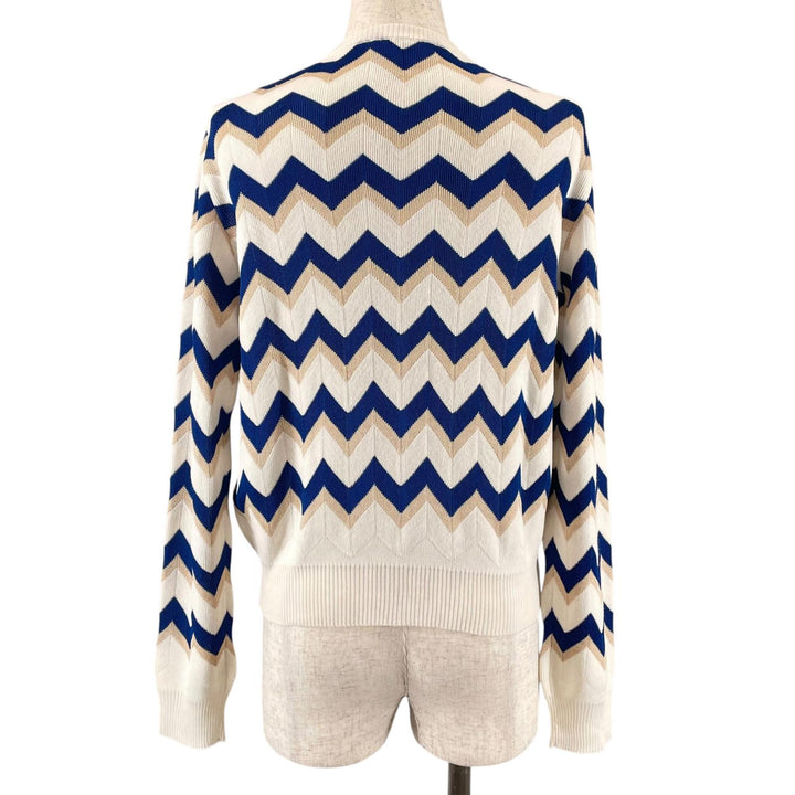 Excellent Missoni cardigan Zigzag Pattern Knit Multi wool DS2WM1F-BK020W