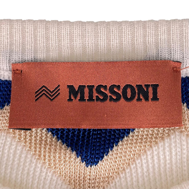 Excellent Missoni cardigan Zigzag Pattern Knit Multi wool DS2WM1F-BK020W