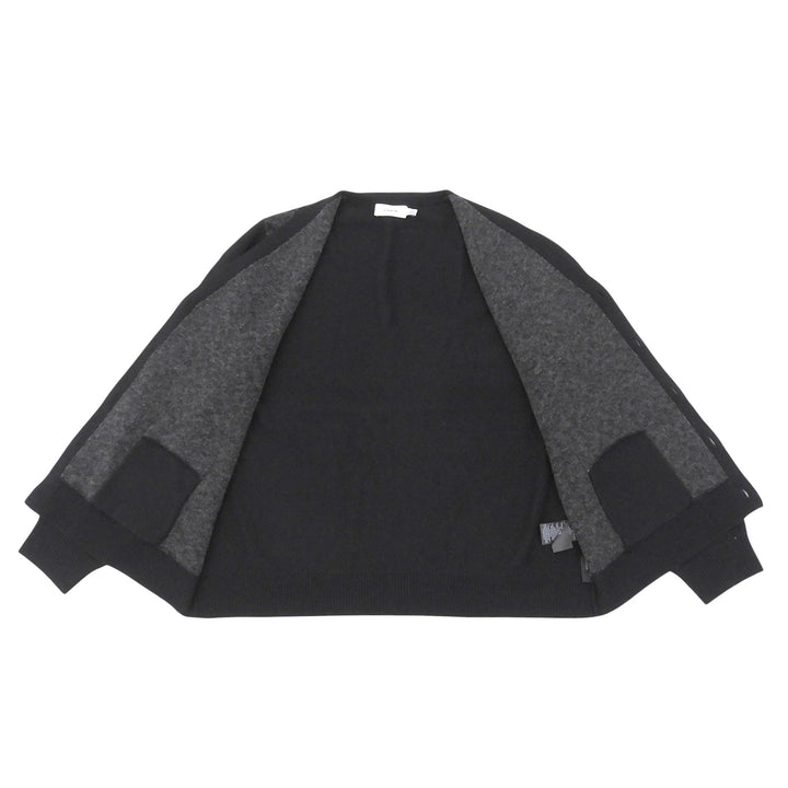 Excellent COACH cardigan Signature Solid Knit black wool mens XXL CW943