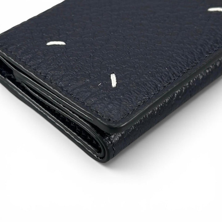 Excellent Maison Margiela Tri-fold wallet 4 Stitch Compact Wallet Cowhide