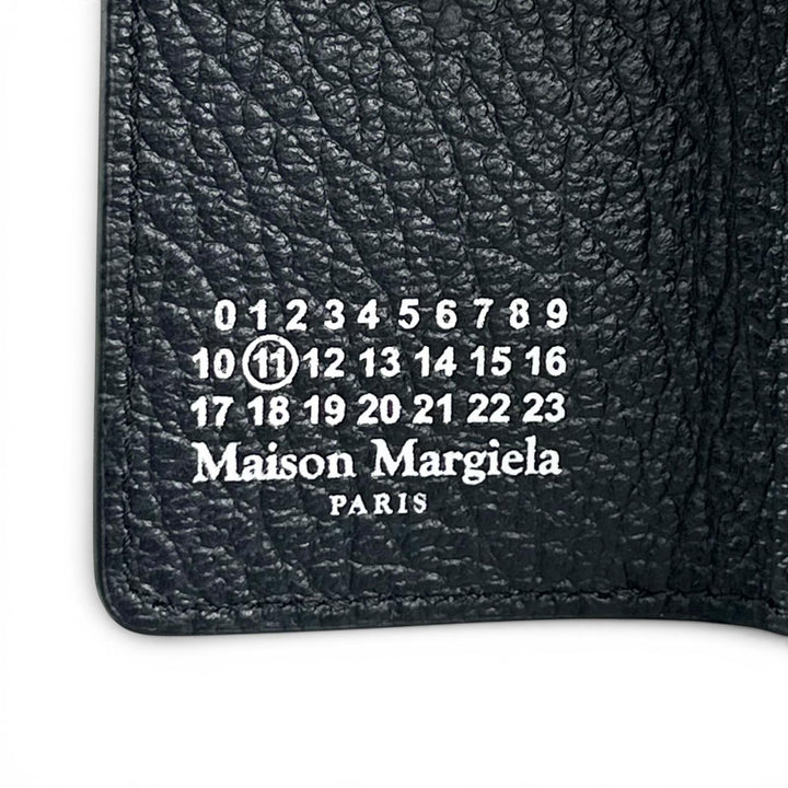 Excellent Maison Margiela Tri-fold wallet 4 Stitch Compact Wallet Cowhide
