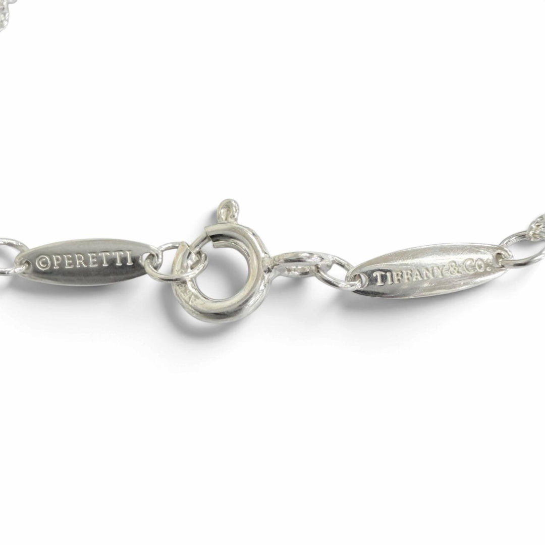 Excellent TIFFANY&Co. bracelet Color by the Yard Bracelet Silver 925 Women