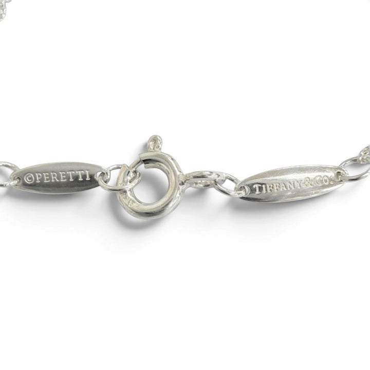Excellent TIFFANY&Co. bracelet Color by the Yard Bracelet Silver 925 Women