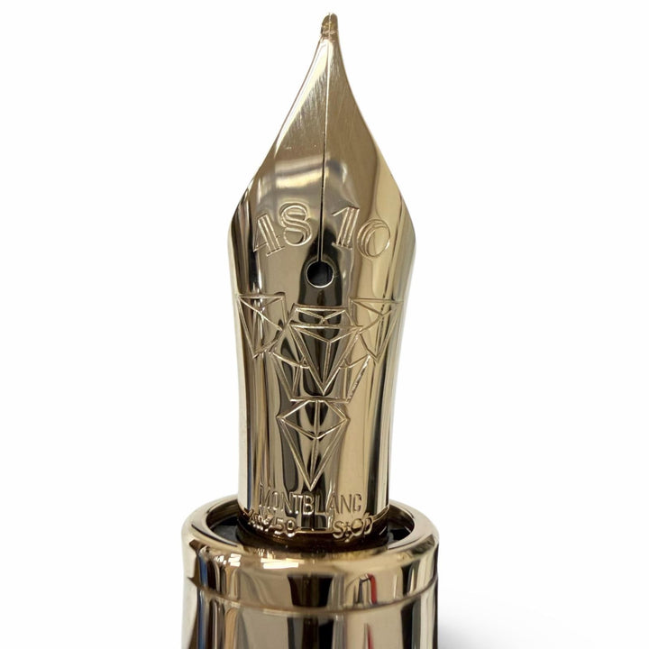 Excellent MONTBLANC fountain pen Meisterstück Solitaire 146 Geometry