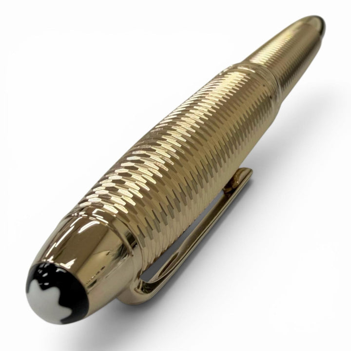Excellent MONTBLANC fountain pen Meisterstück Solitaire 146 Geometry
