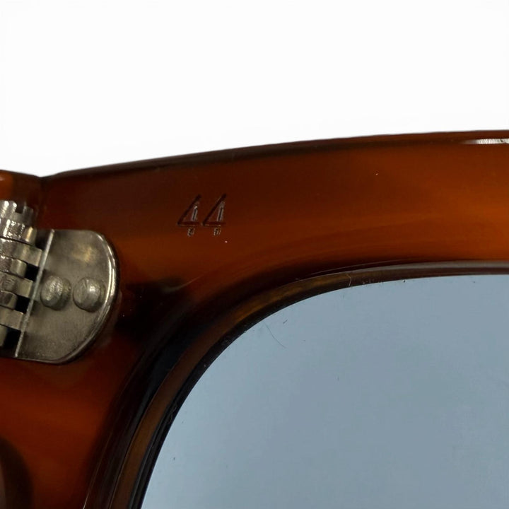 Excellent JULIUS TART OPTICAL sunglasses COUNTDOWN Clear brown mens