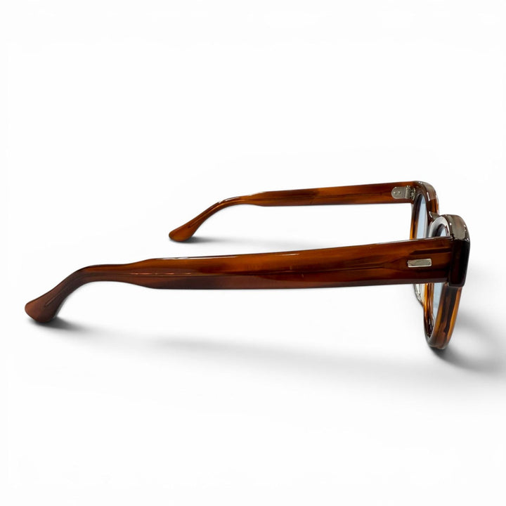 Excellent JULIUS TART OPTICAL sunglasses COUNTDOWN Clear brown mens