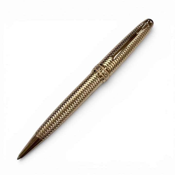 Excellent MONTBLANC Ballpoint pen Meisterstück Solitaire Geometry Midsize mens