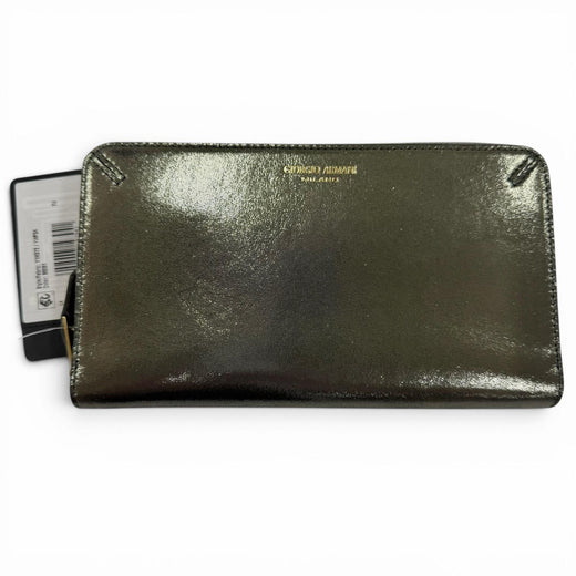 Pristine GIORGIO ARMANI model Prima Zip Around Long Wallet, Palmerato Leather