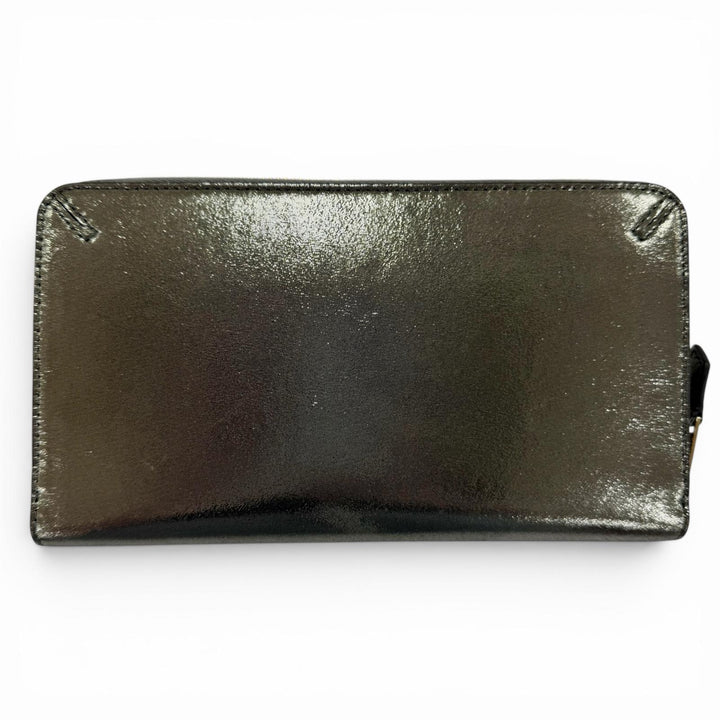 Pristine GIORGIO ARMANI model Prima Zip Around Long Wallet, Palmerato Leather