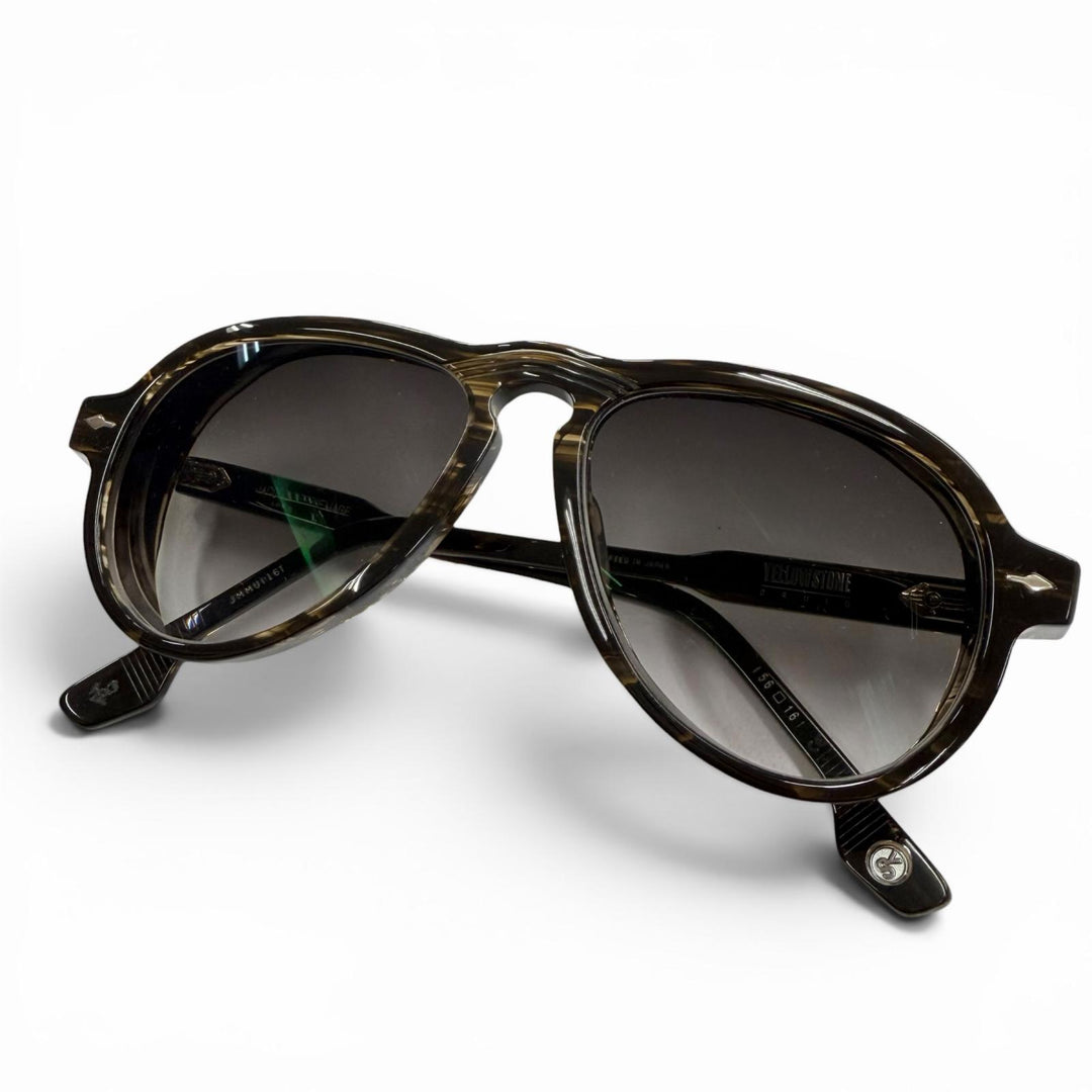 Great JACQUESMARIEMAGE YELLOWSTONE FOREVER sunglasses Ⅴ DRUID Clear brown