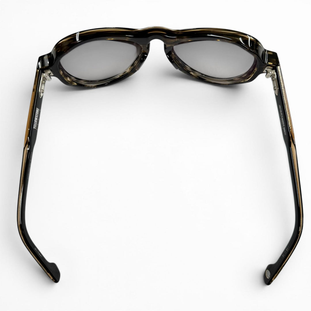 Great JACQUESMARIEMAGE YELLOWSTONE FOREVER sunglasses Ⅴ DRUID Clear brown
