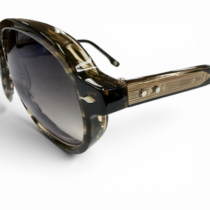 Great JACQUESMARIEMAGE YELLOWSTONE FOREVER sunglasses Ⅴ DRUID Clear brown