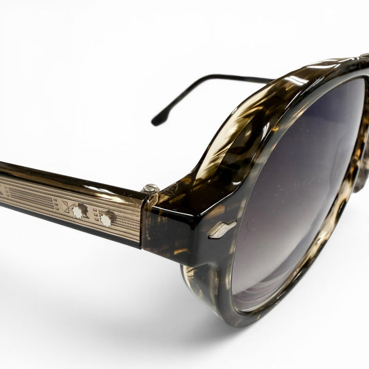 Great JACQUESMARIEMAGE YELLOWSTONE FOREVER sunglasses Ⅴ DRUID Clear brown