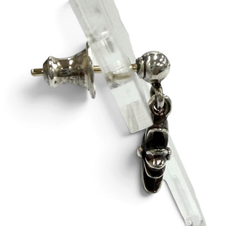 Great CHROME HEARTS Pierce Tiny ECH Plus Drop Pierce (for one ear) Silver 925