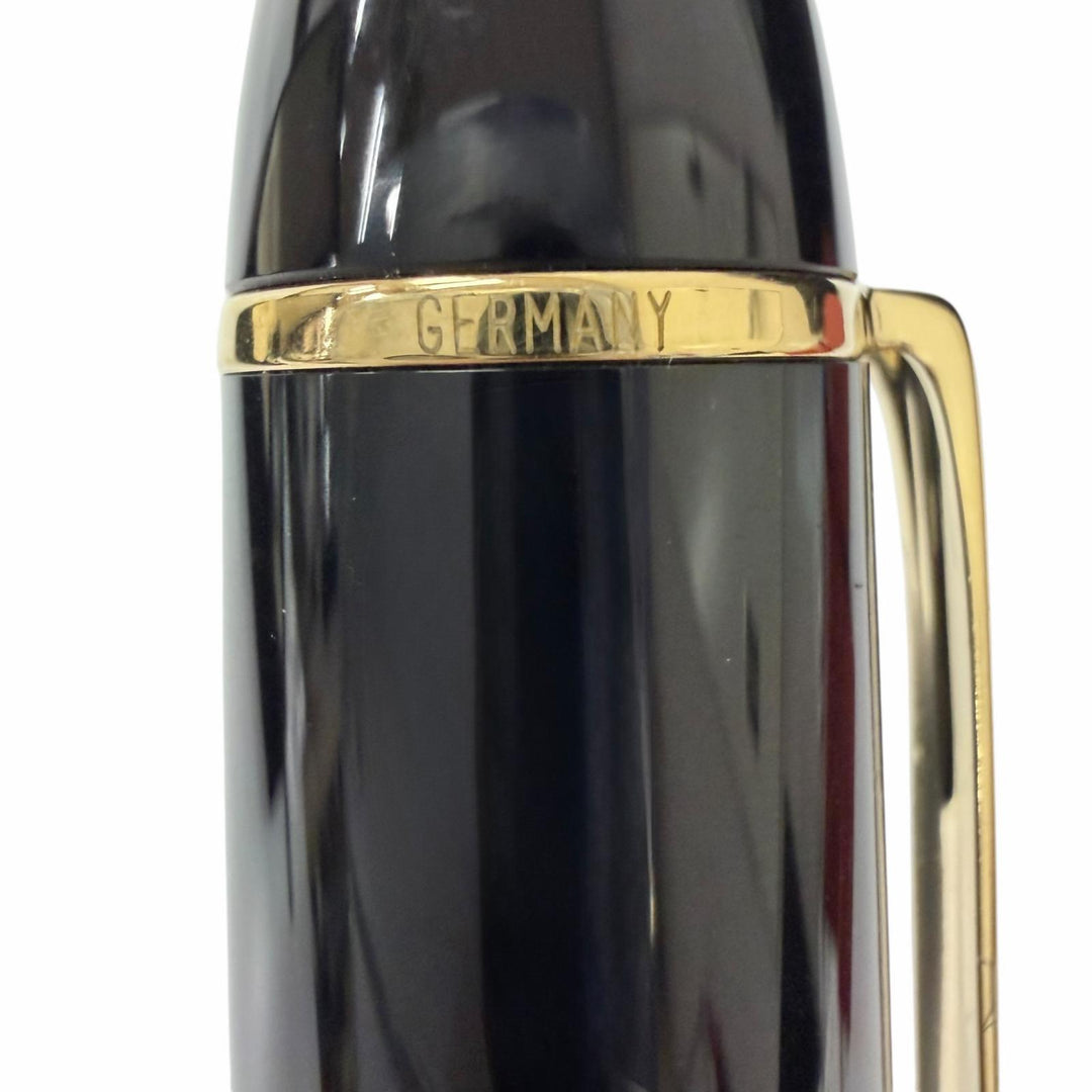 Excellent MONTBLANC fountain pen Meisterstück 149 black 18K mens