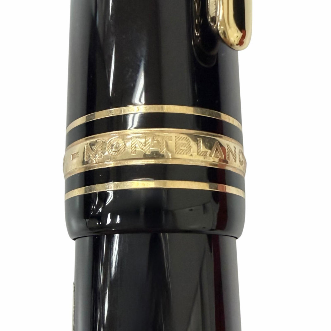 Excellent MONTBLANC fountain pen Meisterstück 149 black 18K mens