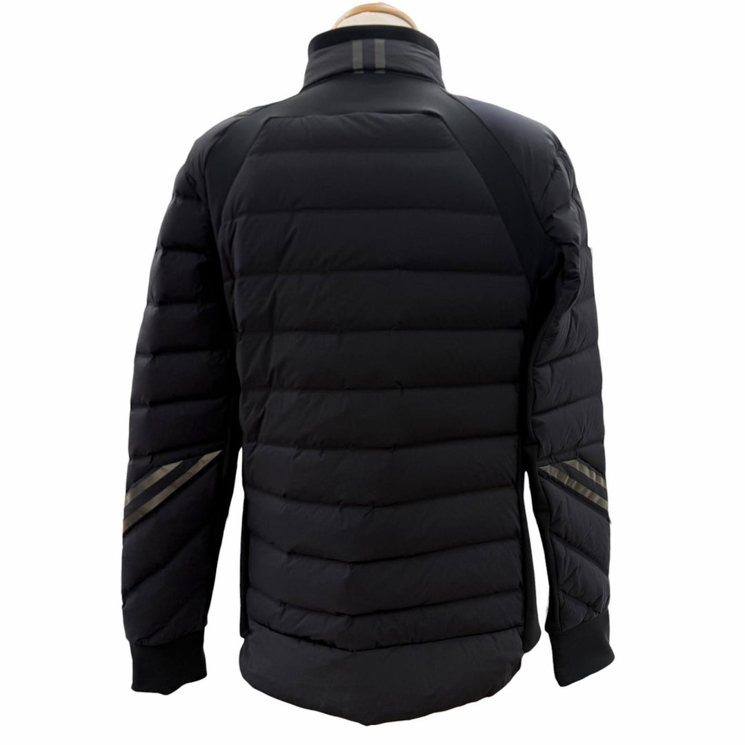 Great CANADA GOOSE Down jacket Highbridge Crew Bomber black Nylon mens XS 2735MB