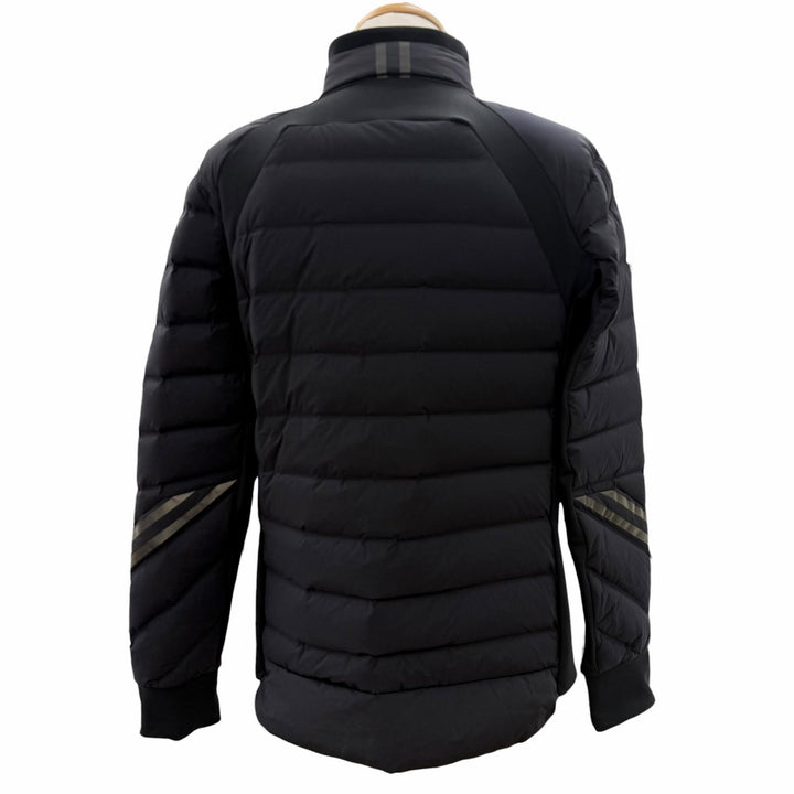 Great CANADA GOOSE Down jacket Highbridge Crew Bomber black Nylon mens XS 2735MB