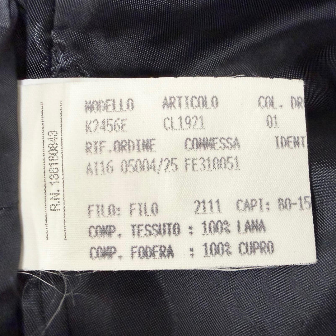 Great Salvatore Ferragamo Chester coat Striped Pattern gray wool