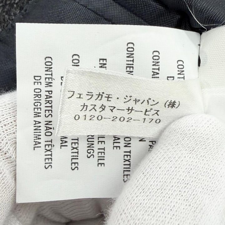 Great Salvatore Ferragamo Chester coat Striped Pattern gray wool