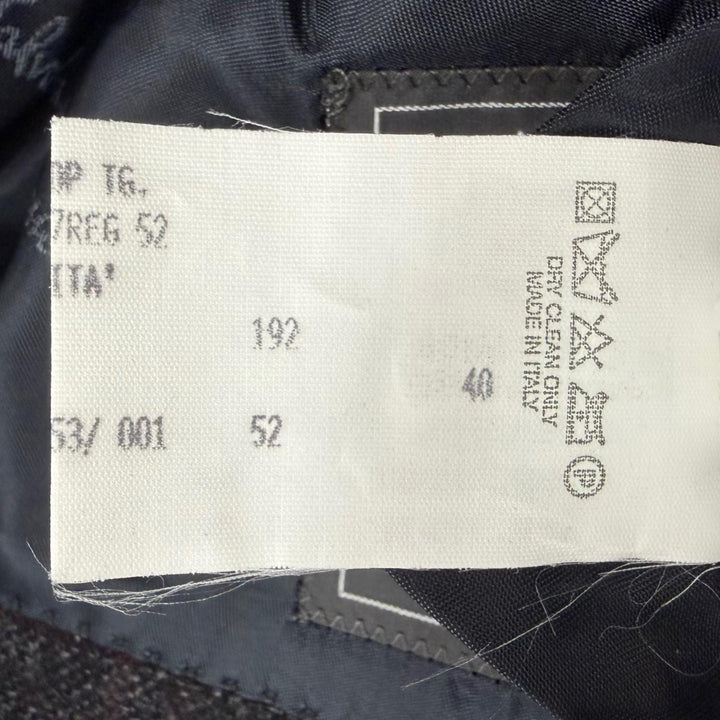 Great Salvatore Ferragamo Chester coat Striped Pattern gray wool