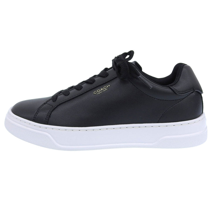 Pristine COACH Other shoes HIGH LINE LTR SNK black leather mens CX120