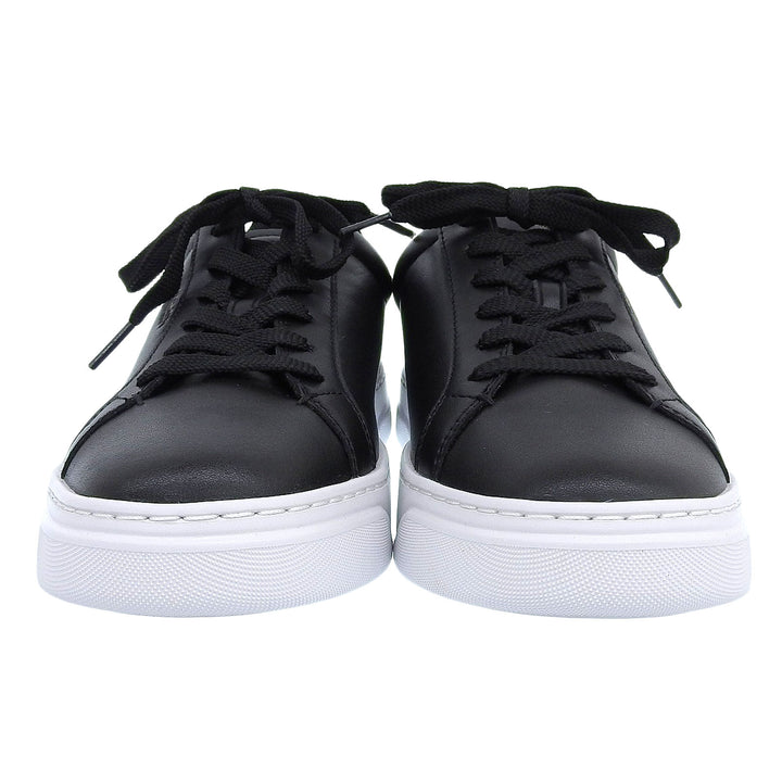 Pristine COACH Other shoes HIGH LINE LTR SNK black leather mens CX120