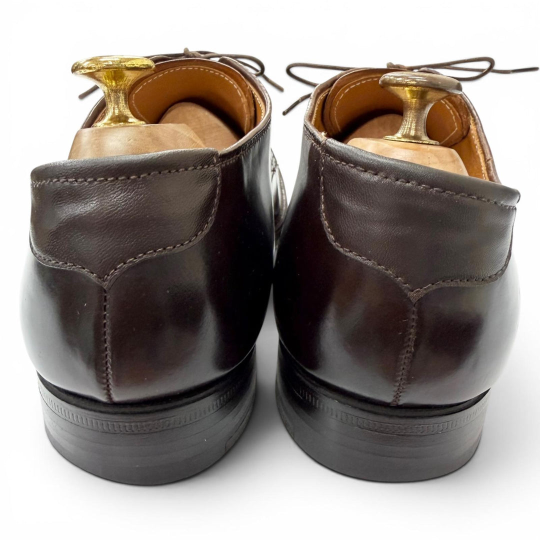 Excellent ALDEN Dress shoes Plane toe Burgundy Cordovan mens 7.5 5350