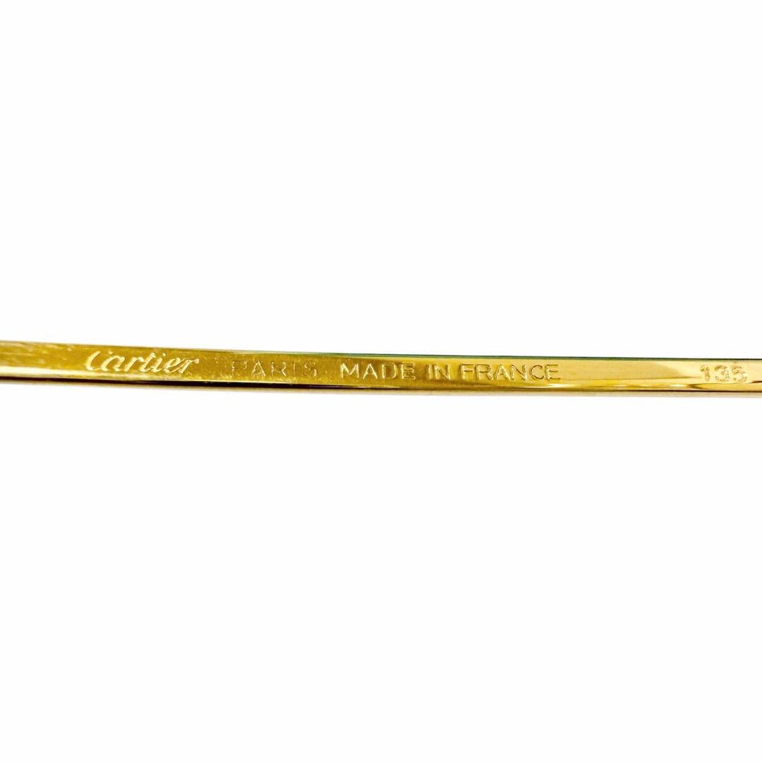 Great Cartier Glasses Trinity gold mens