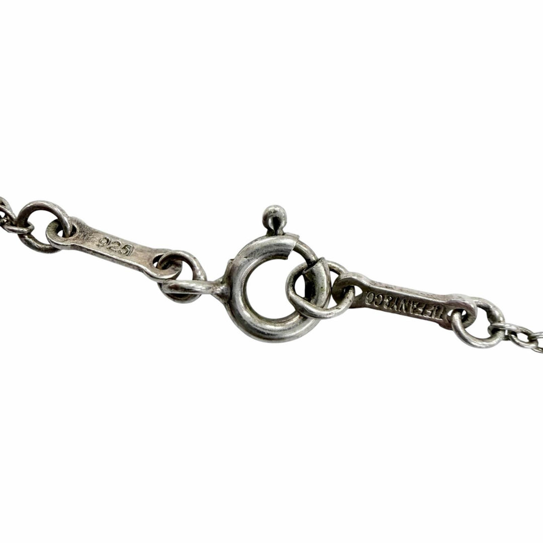 Very Good TIFFANY&Co. Necklace Heart Rock Necklace Silver 925 Women
