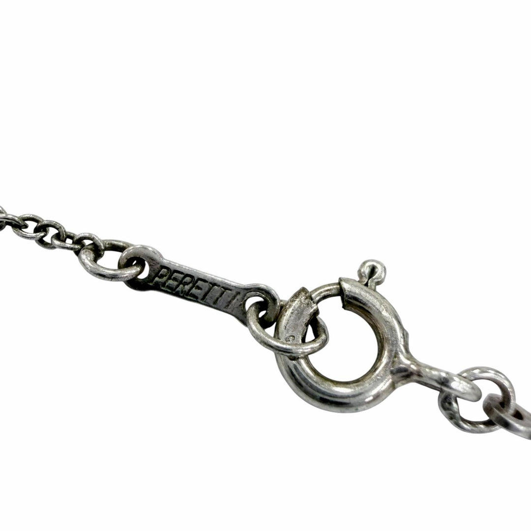 Very Good TIFFANY&Co. Necklace Heart Rock Necklace Silver 925 Women
