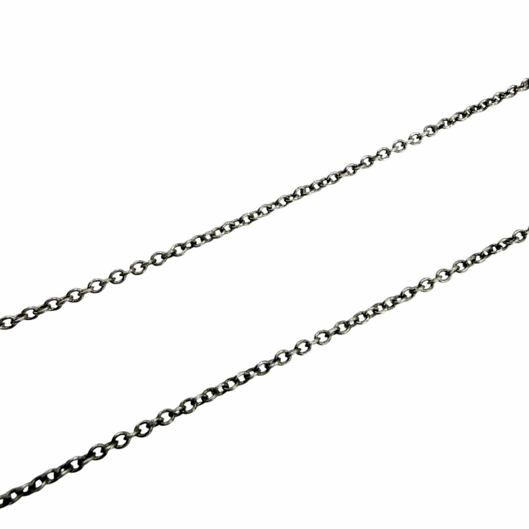 Very Good TIFFANY&Co. Necklace Heart Rock Necklace Silver 925 Women