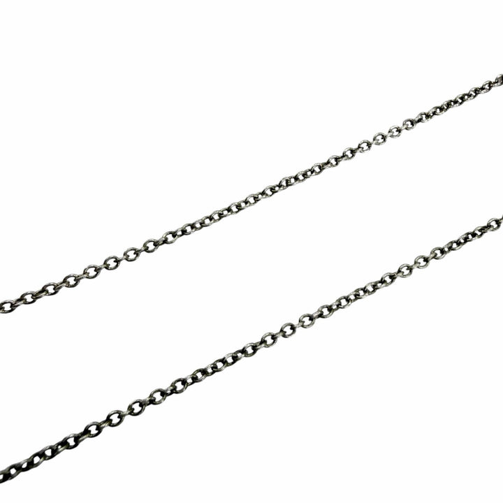 Very Good TIFFANY&Co. Necklace Heart Rock Necklace Silver 925 Women