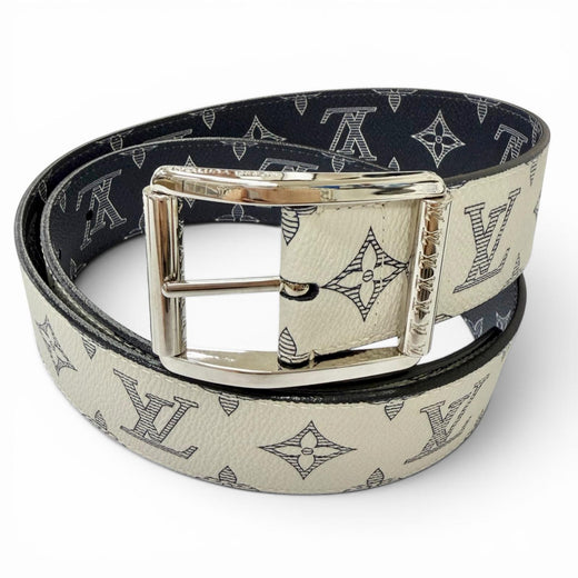 Excellent LOUIS VUITTON belt Saint Tulle Riverso Chapman Brothers