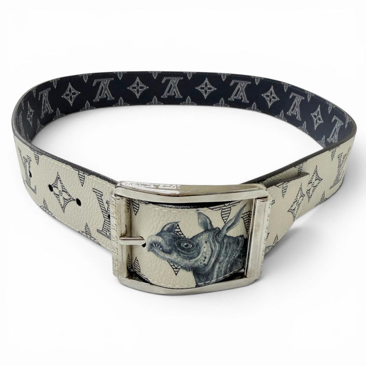 Excellent LOUIS VUITTON belt Saint Tulle Riverso Chapman Brothers