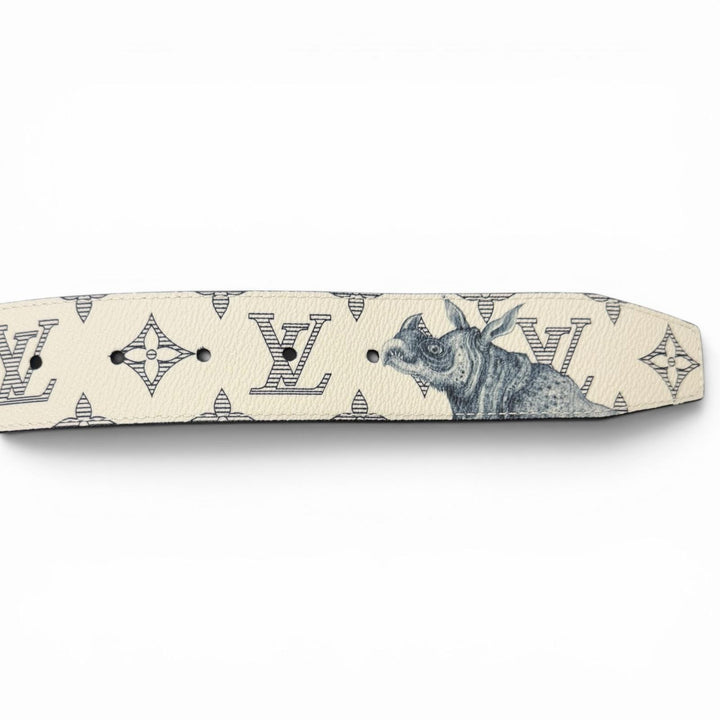 Excellent LOUIS VUITTON belt Saint Tulle Riverso Chapman Brothers