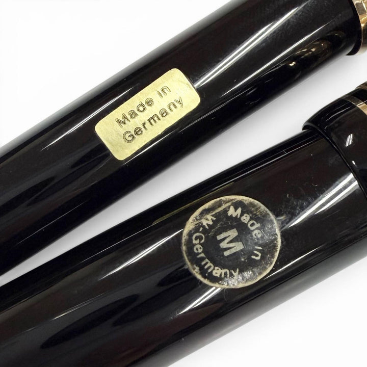 Excellent MONTBLANC fountain pen Meisterstück 146 Classic black 14K mens